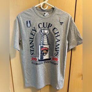 Stanley Cup Champs Florida Panthers 2025 T-Shirt - NWT